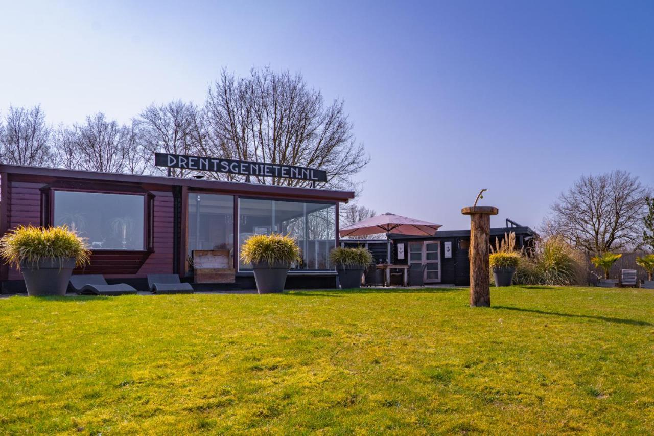 Drents Genieten - Riegheide Met Prive Jacuzzi Villa Erm Esterno foto